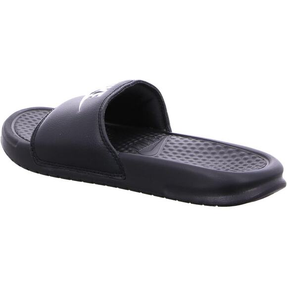 NWT Nike Mens Benassi Just Do It Athletic Sandal - Black / White-SZ 8 D US main image 5